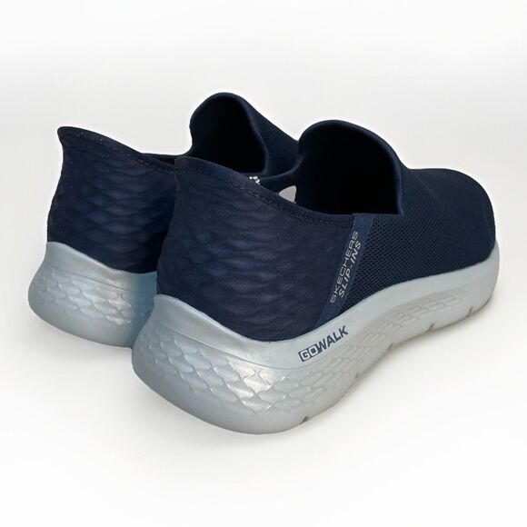 Skechers Mens Slip-ins Go Walk Flex Sz 10 WW 216491WW Navy Blue Walking Sneaker main image 4